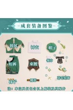 1/3 Delusion Genshin Impact Wendy Venti Outfit Cosplay Costume